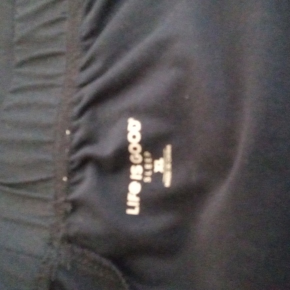 Life Is Good Dark Blue Pajama Set with White Trim Top N Bottom Size XL - Picture 7 of 8